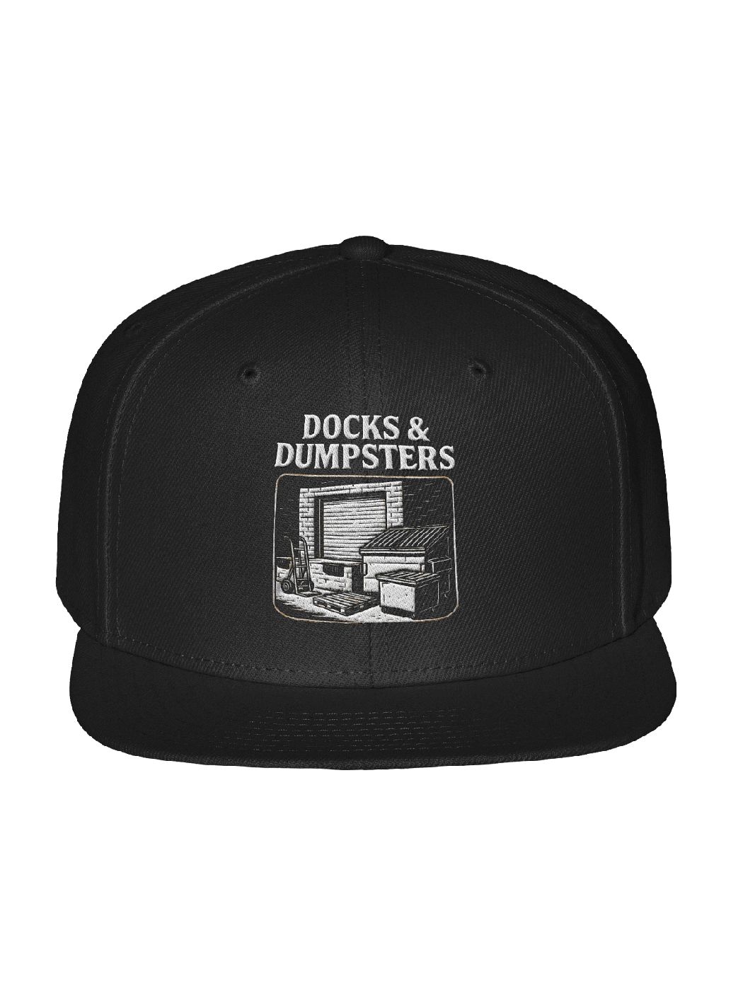 Docks & Dumpsters cap, black